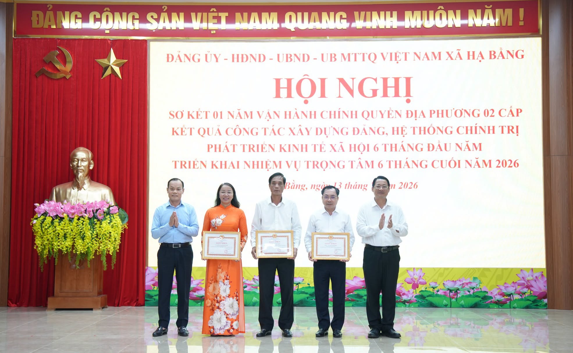 Xã Hạ Bằng tạo dấu ấn sau một năm vận hành mô hình chính quyền địa phương hai cấp, quyết tâm bứt phá trong giai đoạn mới