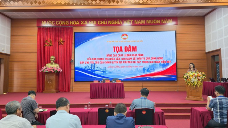 Phường Long Biên nâng cao chất lượng giám sát của nhân dân, đáp ứng yêu cầu mô hình chính quyền địa phương hai cấp