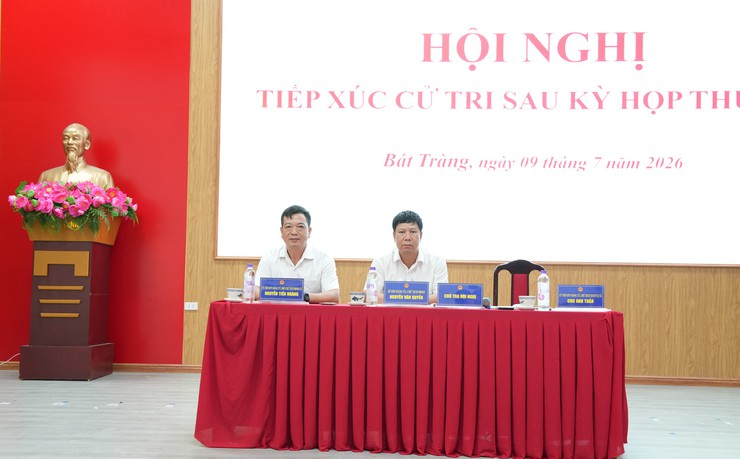 Xã Bát Tràng tăng cường đối thoại với cử tri, thúc đẩy sớm đưa nghị quyết HĐND vào thực tiễn