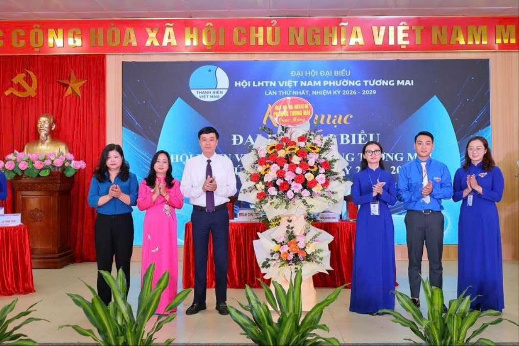 Hội Liên hiệp Thanh niên Việt Nam phường Tương Mai mở ra nhiệm kỳ mới với khát vọng tiên phong chuyển đổi số và cống hiến vì cộng đồng