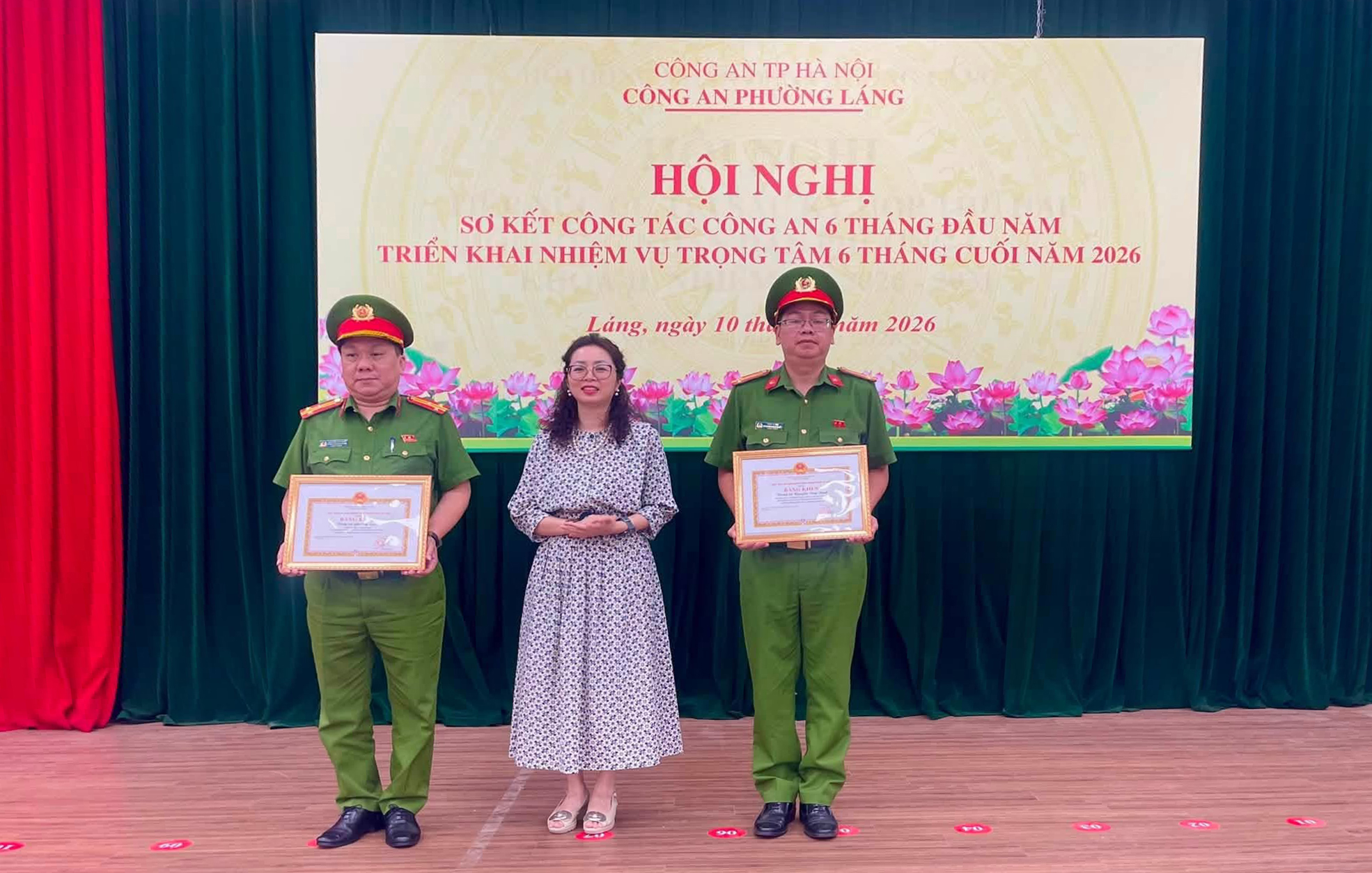 Công an phường Láng giữ vững an ninh, trật tự, tạo nền tảng hoàn thành nhiệm vụ năm 2026