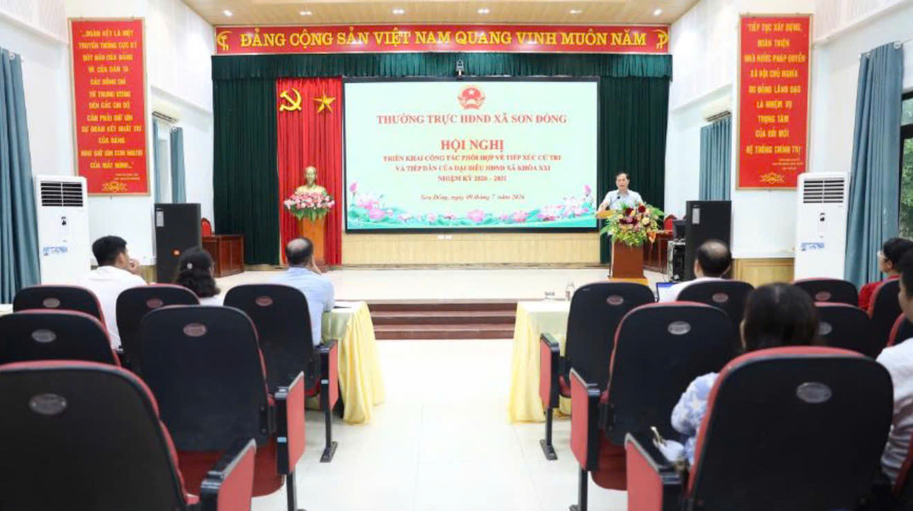 Xã Sơn Đồng thống nhất giải pháp nâng cao chất lượng tiếp xúc cử tri và tiếp công dân sau Kỳ họp thứ 3 HĐND xã