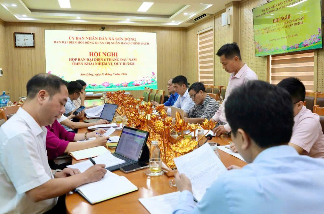 Xã Sơn Đồng nâng cao hiệu quả tín dụng chính sách, tạo động lực phát triển kinh tế và bảo đảm an sinh xã hội