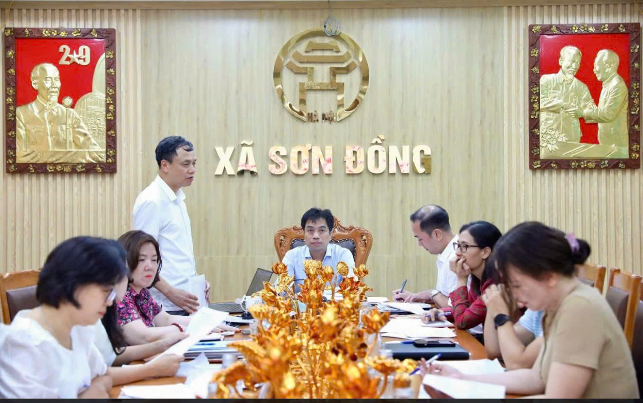 Xã Sơn Đồng lựa chọn gương mặt tiêu biểu đề nghị xét tặng danh hiệu “Nhà giáo tiêu biểu” năm 2026