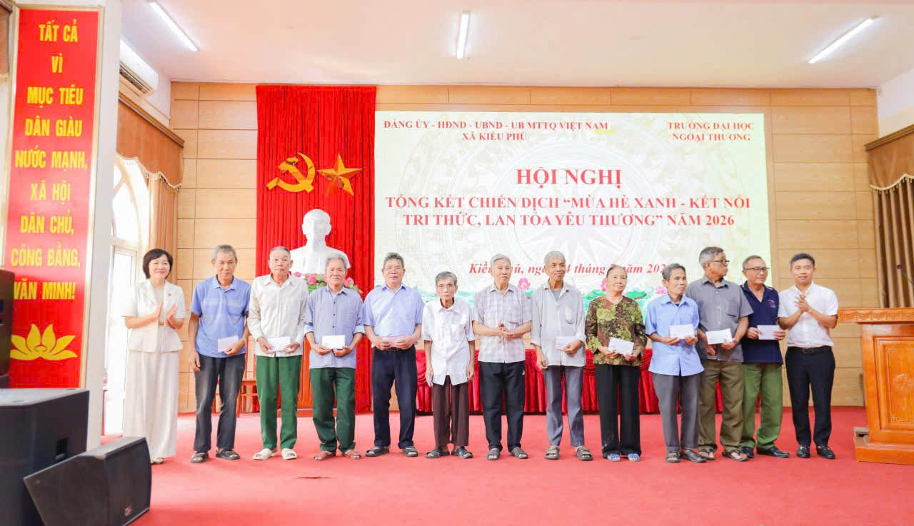 Xã Kiều Phú lan tỏa giá trị Chiến dịch “Mùa hè xanh”, gắn kết tri thức trẻ với sự phát triển của địa phương