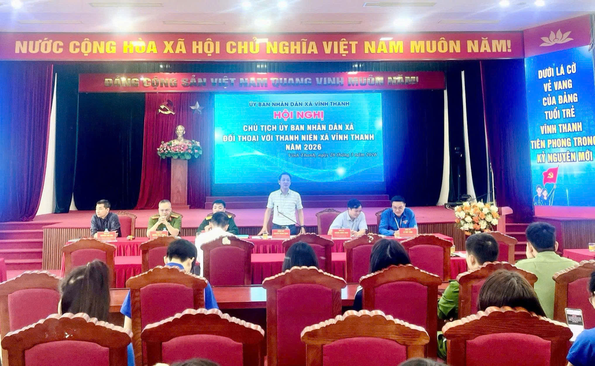 Xã Vĩnh Thanh khơi dậy vai trò tiên phong của thanh niên trong chuyển đổi số và bảo đảm an toàn không gian mạng