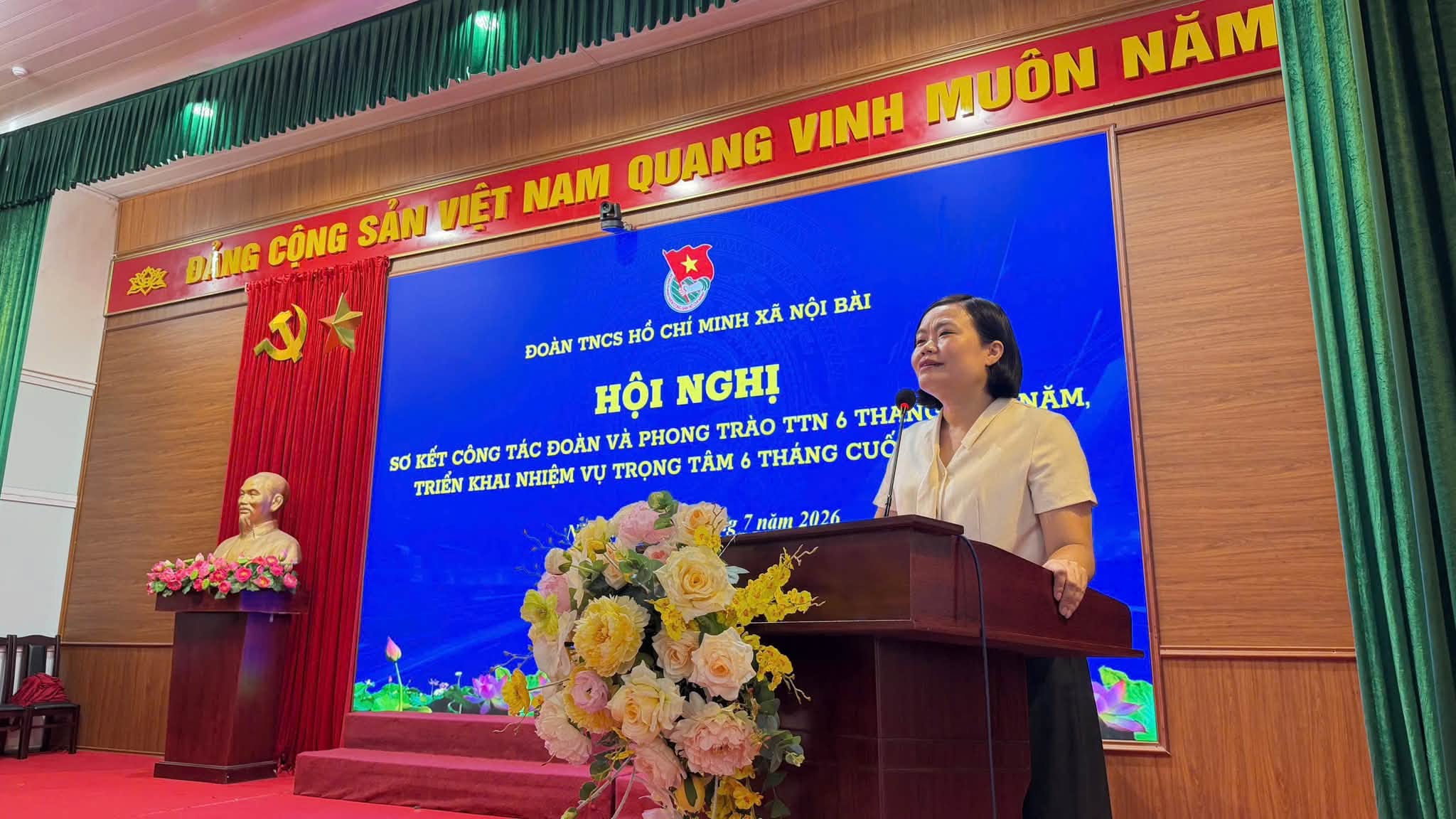 Xã Nội Bài kiện toàn tổ chức Đoàn sau sắp xếp đơn vị hành chính, củng cố lực lượng thanh niên ở cơ sở