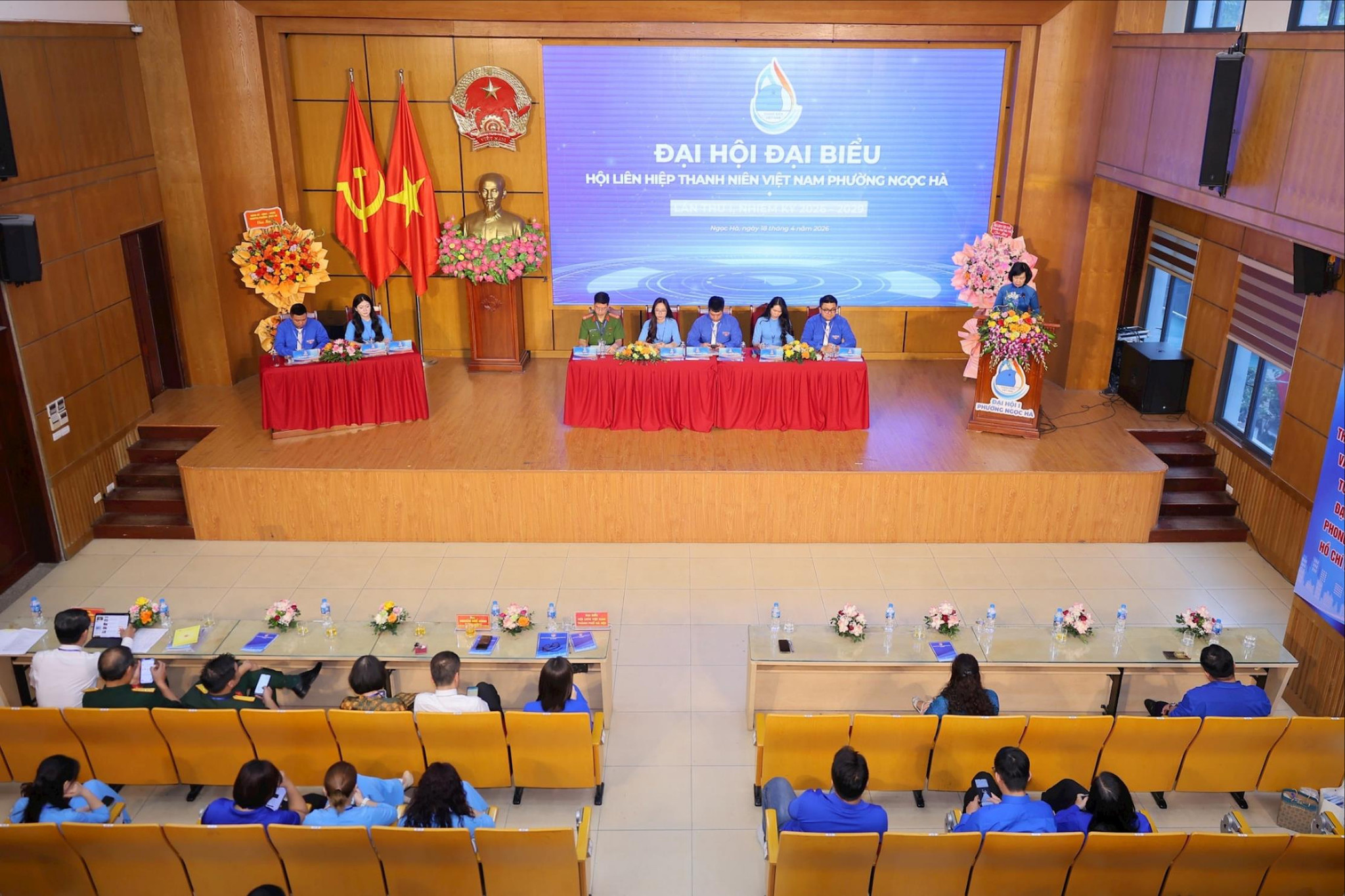 Tuổi trẻ Ngọc Hà khẳng định khát vọng cống hiến tại Đại hội Hội Liên hiệp Thanh niên Việt Nam phường lần thứ I