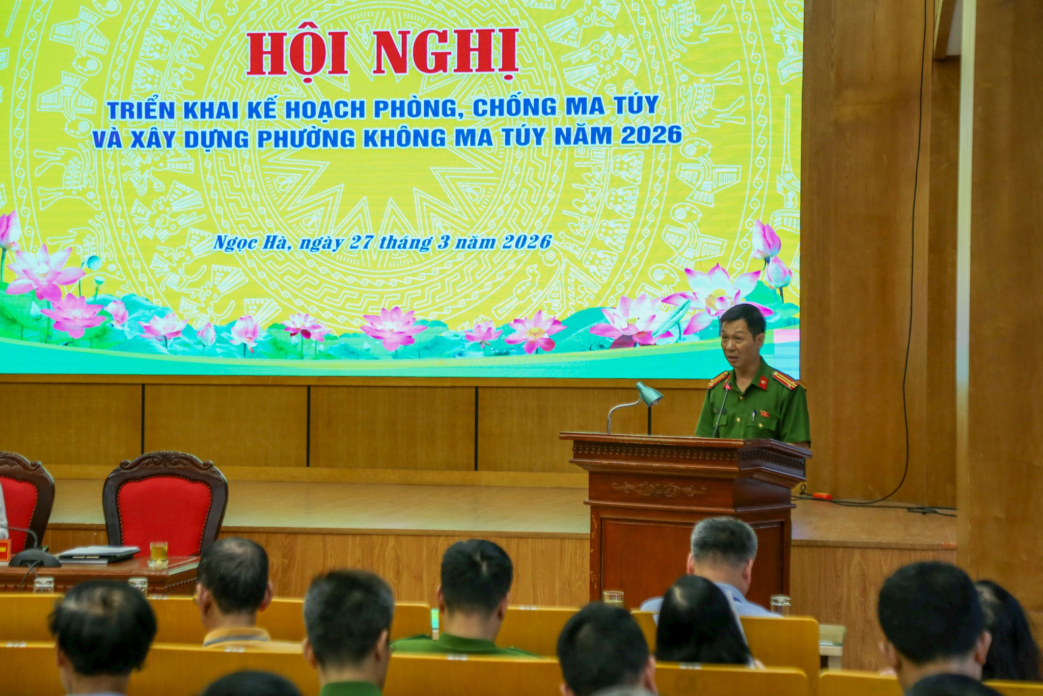 Phường Ngọc Hà triển khai đồng bộ giải pháp xây dựng phường không ma túy năm 2026