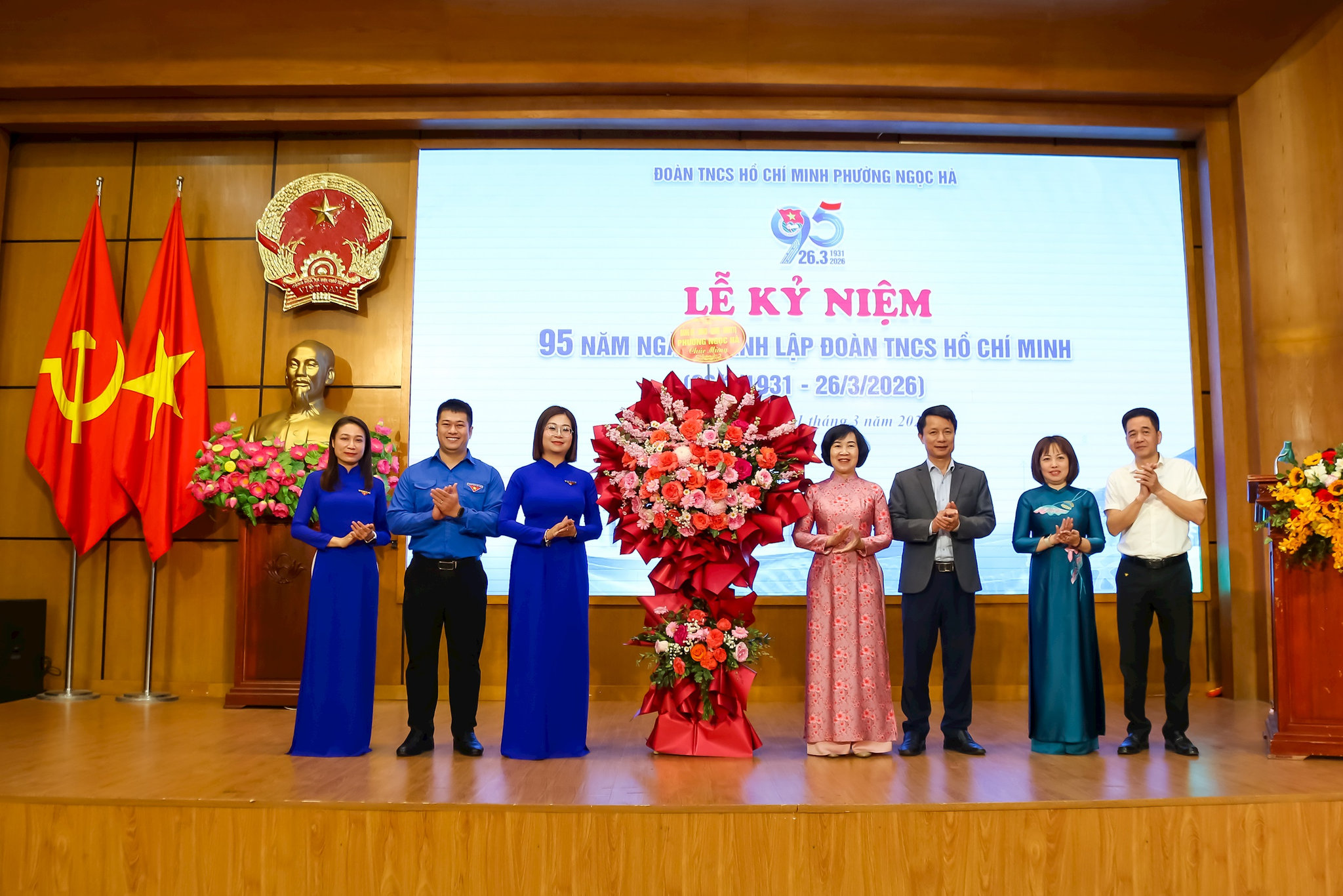 Tuổi trẻ phường Ngọc Hà phát huy truyền thống 95 năm Đoàn TNCS Hồ Chí Minh, tiên phong chuyển đổi số và xây dựng đô thị văn minh