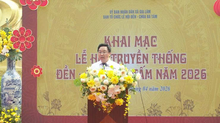 Xã Gia Lâm khai hội Đền - Chùa Bà Tấm năm 2026, lan tỏa giá trị di sản gắn với phát triển du lịch văn hóa tâm linh