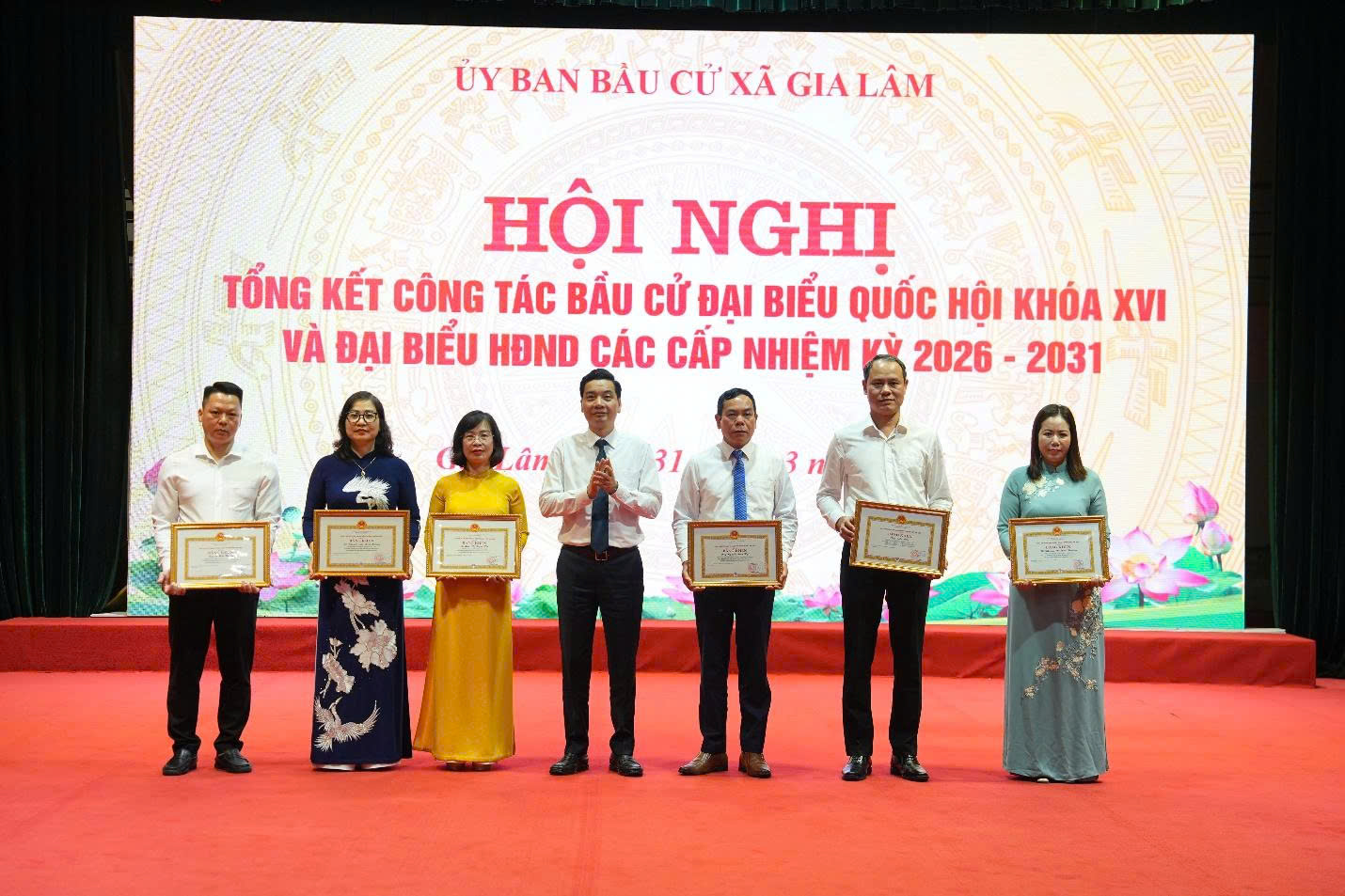 Xã Gia Lâm phát huy sức mạnh toàn hệ thống chính trị, tổ chức thành công cuộc bầu cử nhiệm kỳ 2026-2031