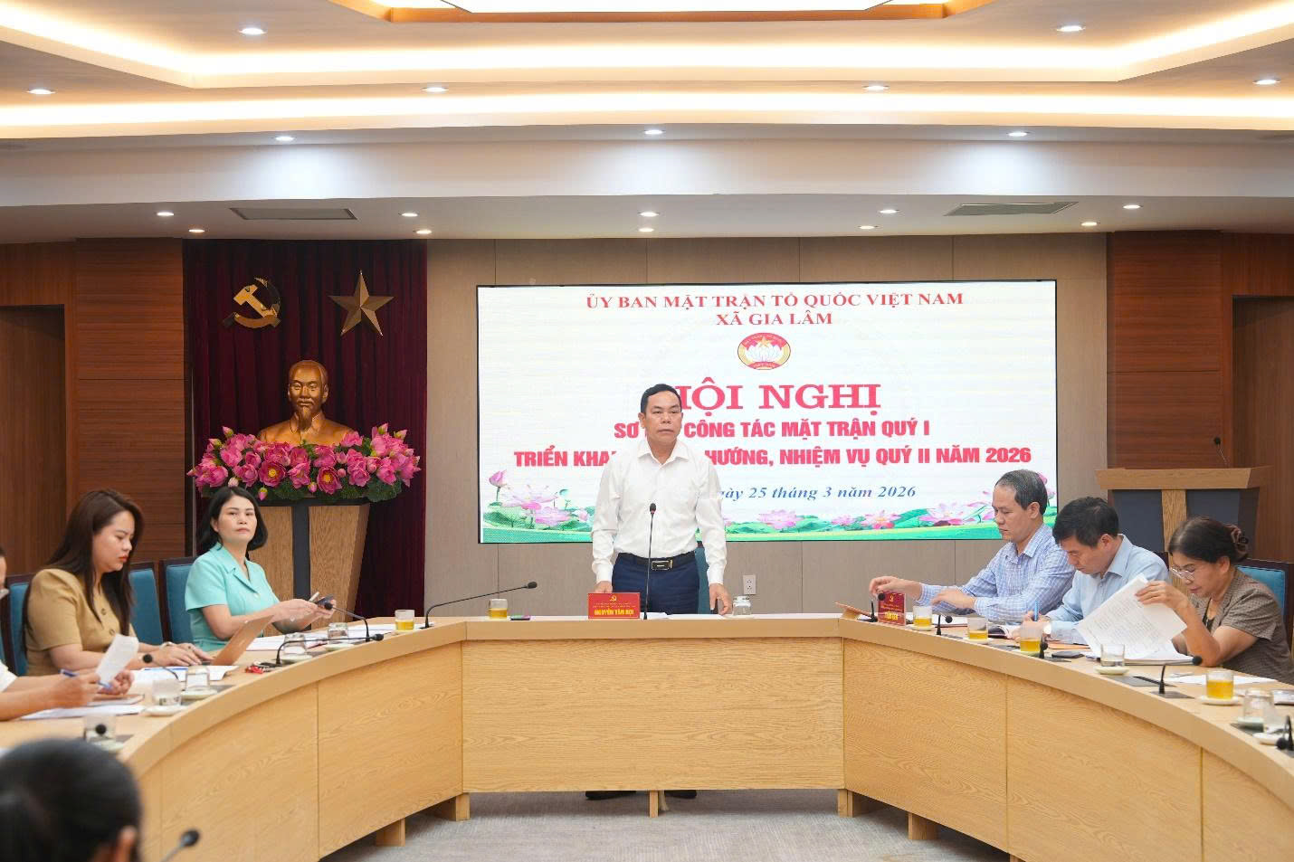 Ủy ban MTTQ Việt Nam xã Gia Lâm đề ra nhiều giải pháp nâng cao hiệu quả công tác Mặt trận trong quý II-2026