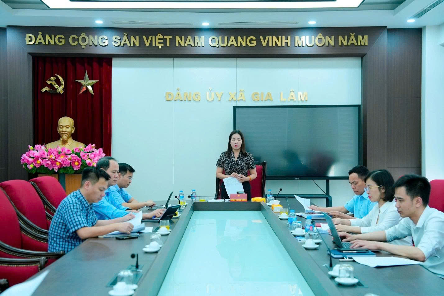 Đảng ủy xã Gia Lâm tăng cường chỉ đạo thực hiện Nghị quyết số 15-NQ/TU và Chỉ thị số 15-CT/TU, giữ vững ổn định từ cơ sở