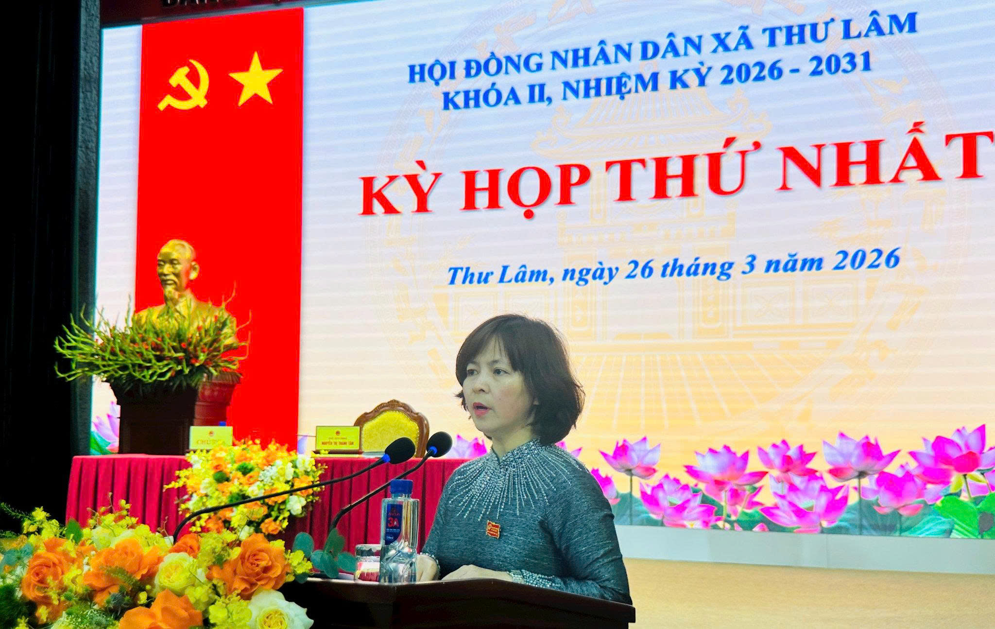 HĐND xã Thư Lâm kiện toàn bộ máy lãnh đạo nhiệm kỳ 2026-2031, tạo nền tảng cho giai đoạn phát triển mới