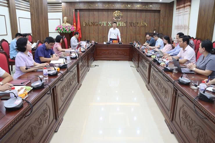 Xã Phú Xuyên thống nhất chủ trương kiện toàn tổ chức hội, hoàn thiện quy chế hoạt động của Đảng bộ
