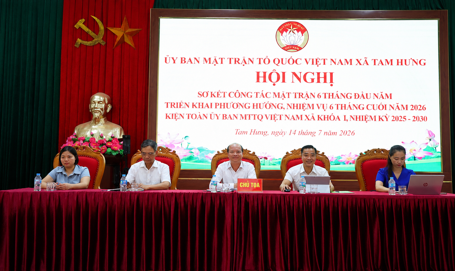 Ủy ban MTTQ Việt Nam xã Tam Hưng phát huy vai trò nòng cốt trong xây dựng khối đại đoàn kết toàn dân