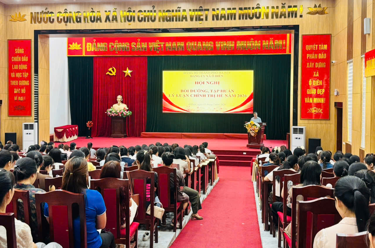 Xã Ô Diên nâng cao bản lĩnh chính trị cho đội ngũ nhà giáo, đáp ứng yêu cầu đổi mới giáo dục trong giai đoạn mới