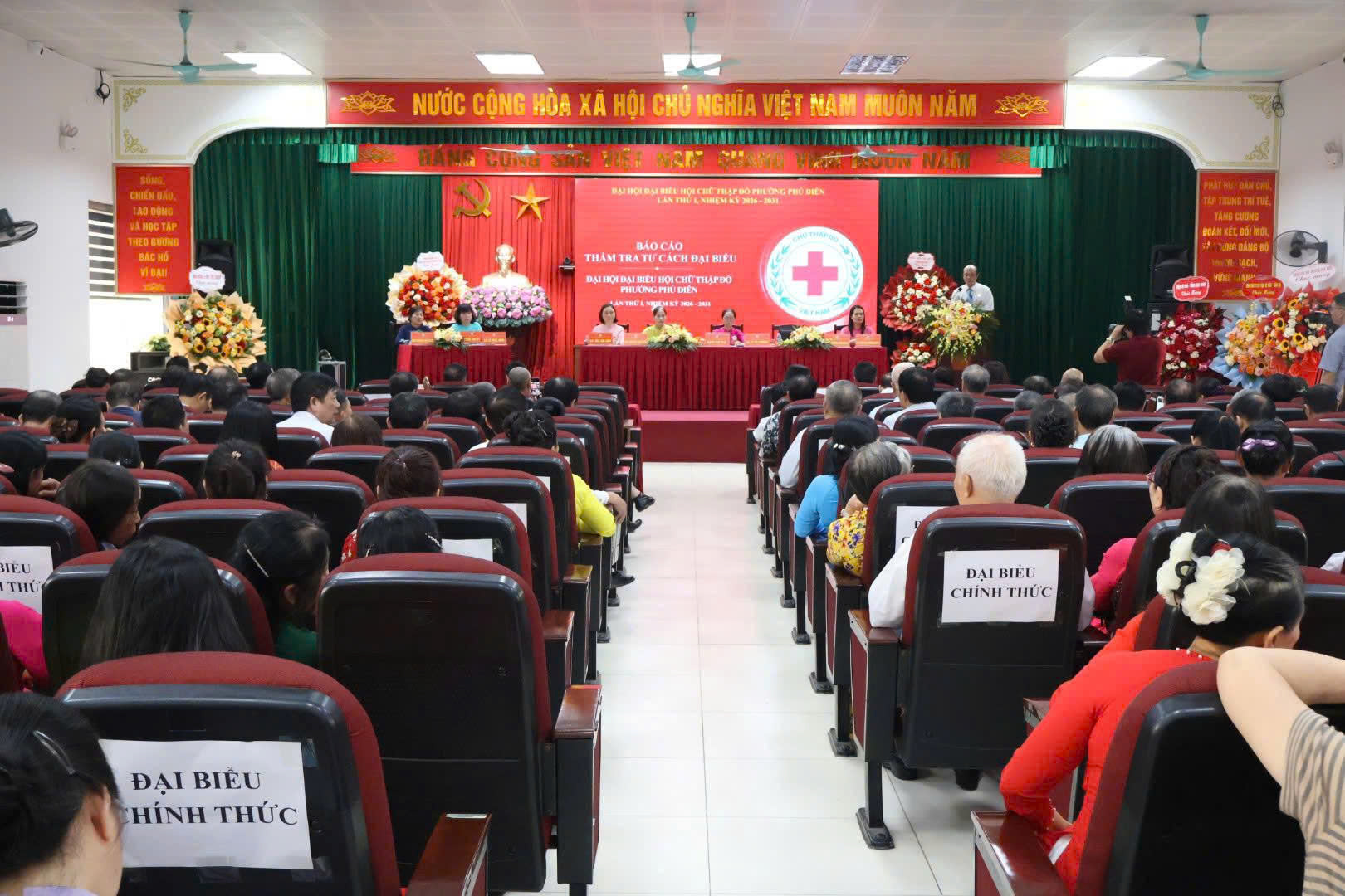 Phường Phú Diễn tổ chức thành công Đại hội Hội Chữ thập đỏ lần thứ I, mở rộng kết nối nguồn lực vì cộng đồng