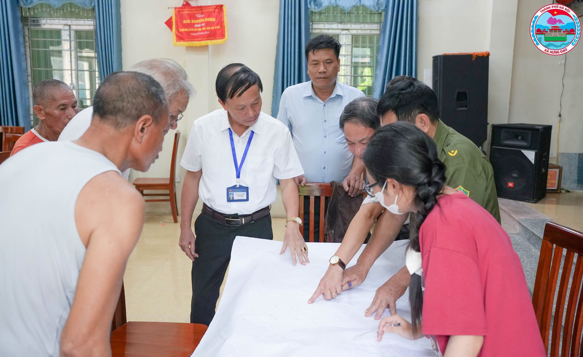 Xã Hưng Đạo đẩy nhanh Chiến dịch 45 ngày hoàn thiện cơ sở dữ liệu đất đai, quyết tâm bảo đảm tiến độ chuyển đổi số
