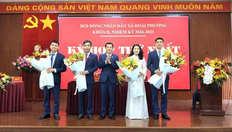 HĐND xã Đoài Phương khóa II khởi đầu nhiệm kỳ mới, kiện toàn bộ máy và thông qua nhiều quyết sách quan trọng