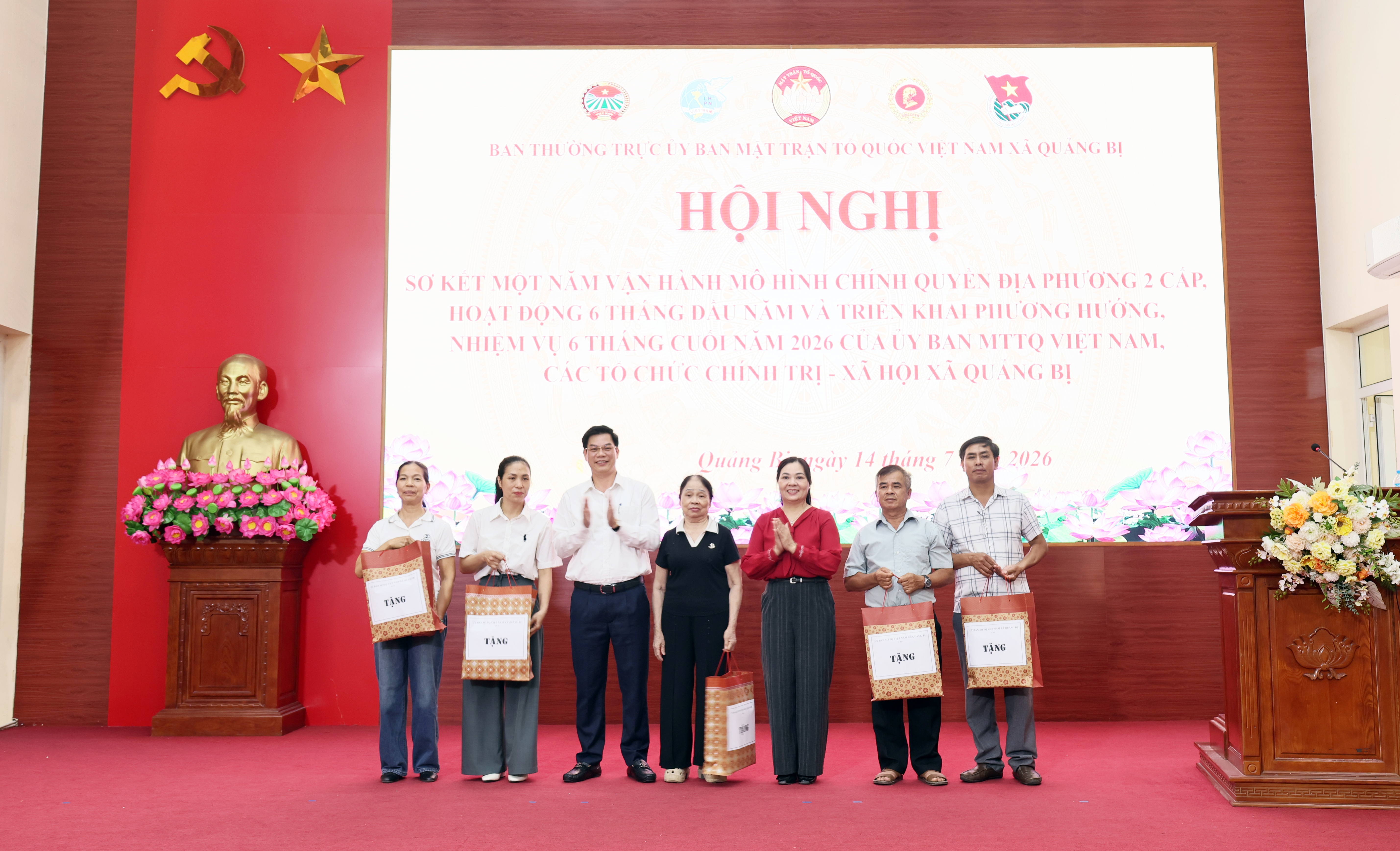 Xã Quảng Bị: Phát huy sức mạnh khối đại đoàn kết, nâng cao hiệu quả hoạt động Mặt trận và các đoàn thể trong giai đoạn mới