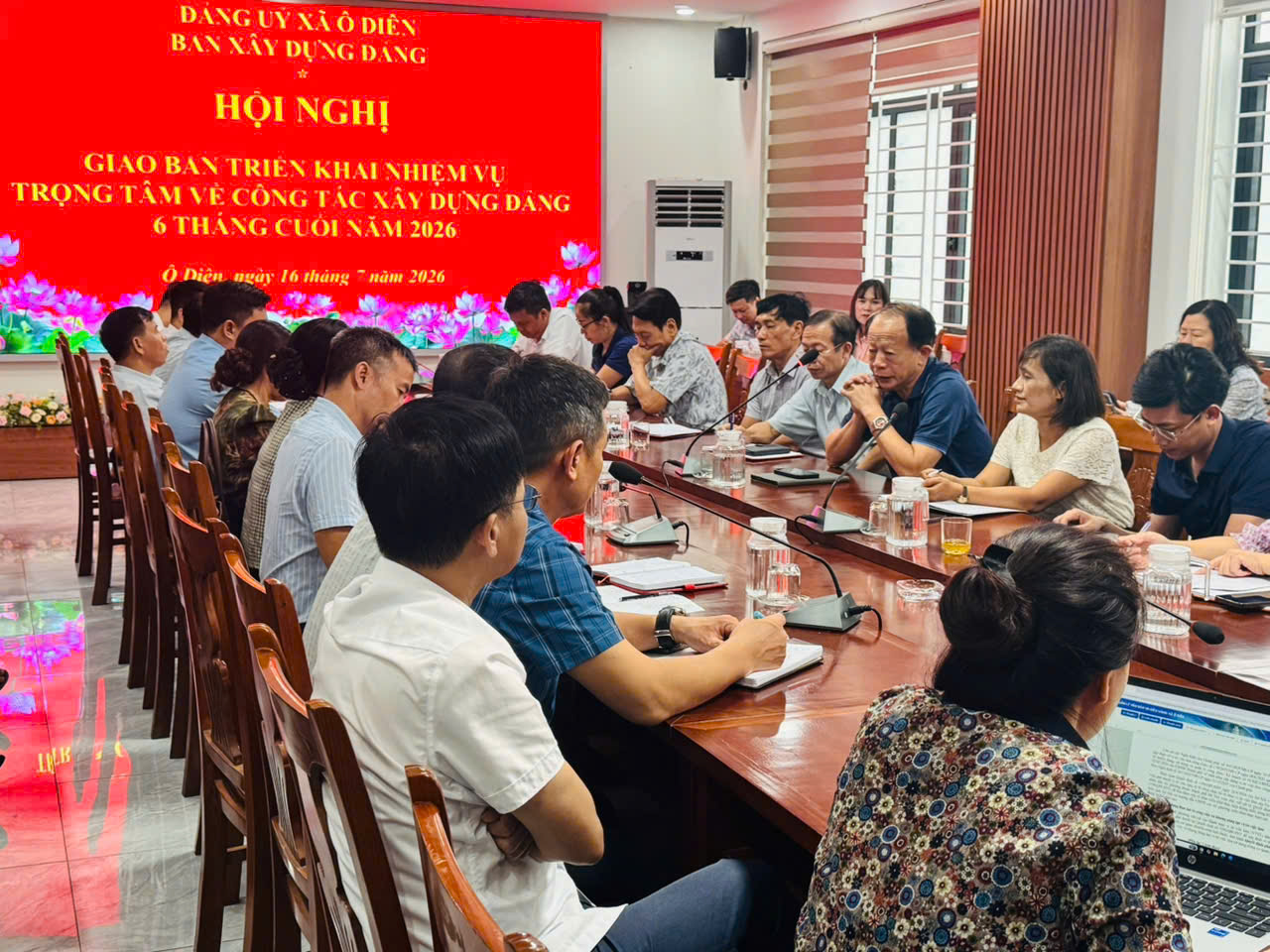 Xã Ô Diên: Tăng tốc chuyển đổi số, nâng cao chất lượng công tác xây dựng Đảng trong 6 tháng cuối năm 2026