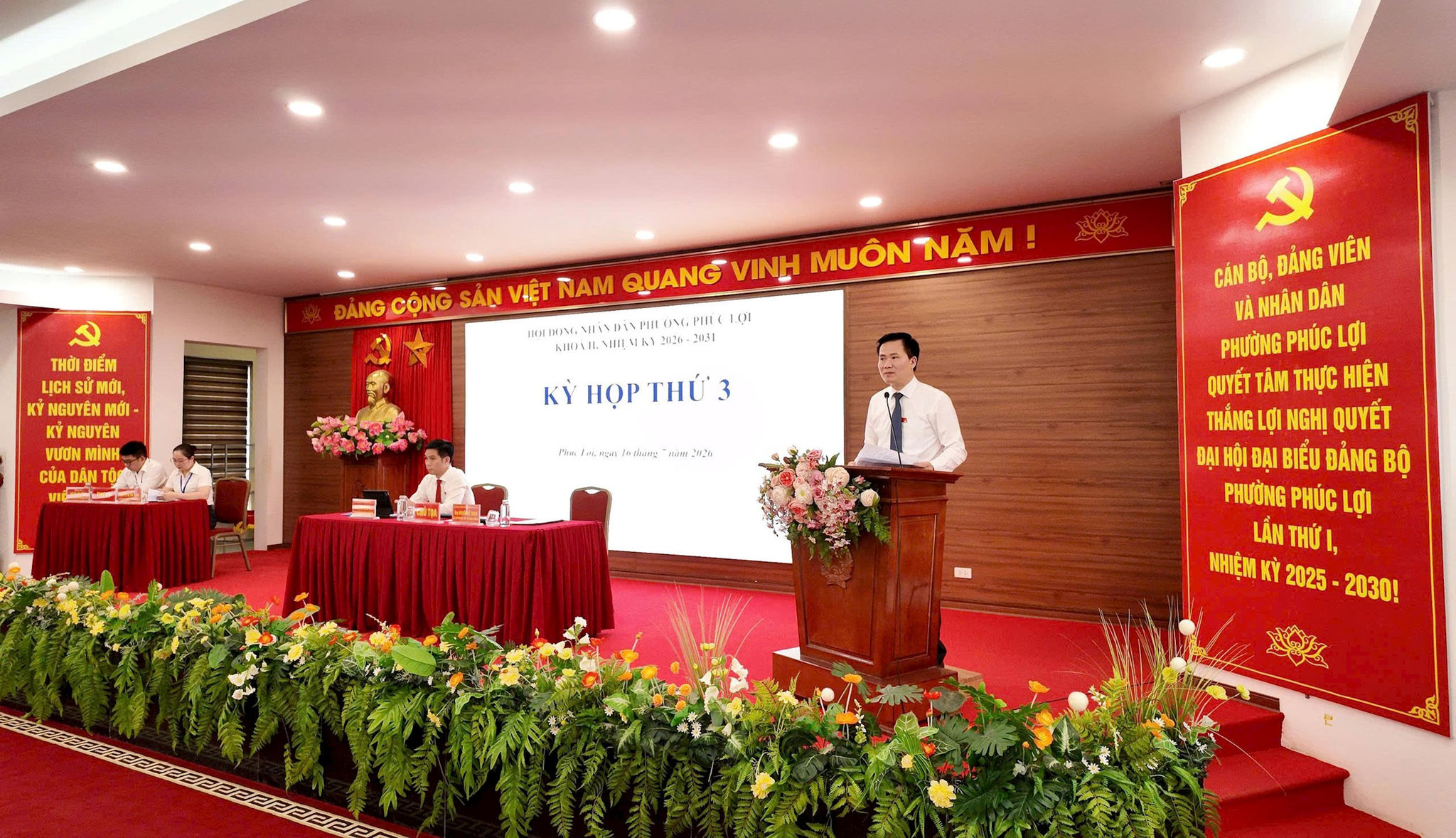 HĐND phường Phúc Lợi thông qua nhiều nghị quyết quan trọng, tạo động lực phát triển giai đoạn 2026-2030