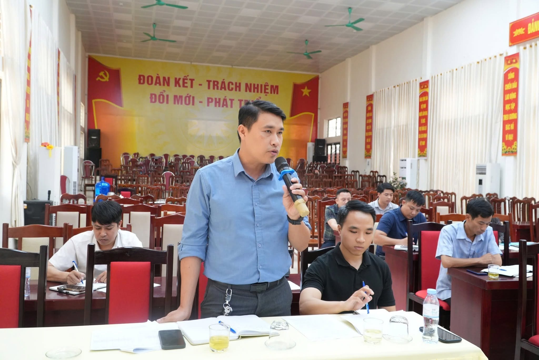Xã Chuyên Mỹ rà soát phương án bồi thường giải phóng mặt bằng, đẩy nhanh tiến độ Dự án Trục không gian Quốc lộ 1A