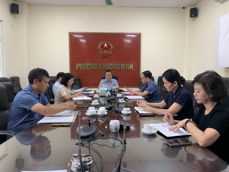 Phường Khương Đình đẩy mạnh chuyển đổi số, phát huy khoa học, công nghệ và Đề án 06 nâng cao chất lượng phục vụ người dân