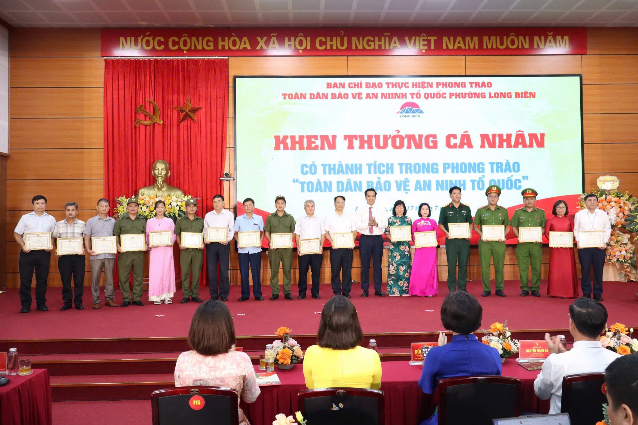 Phường Long Biên lan tỏa sức mạnh toàn dân trong phong trào bảo vệ an ninh Tổ quốc