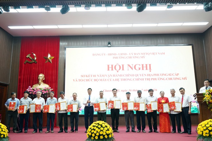 Phường Chương Mỹ: Sơ kết 1 năm vận hành mô hình chính quyền địa phương hai cấp, tạo nền tảng phát triển toàn diện