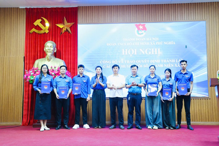 Xã Phú Nghĩa kiện toàn tổ chức Đoàn và Hội Người cao tuổi, phát huy sức mạnh các lực lượng sau sắp xếp đơn vị hành chính