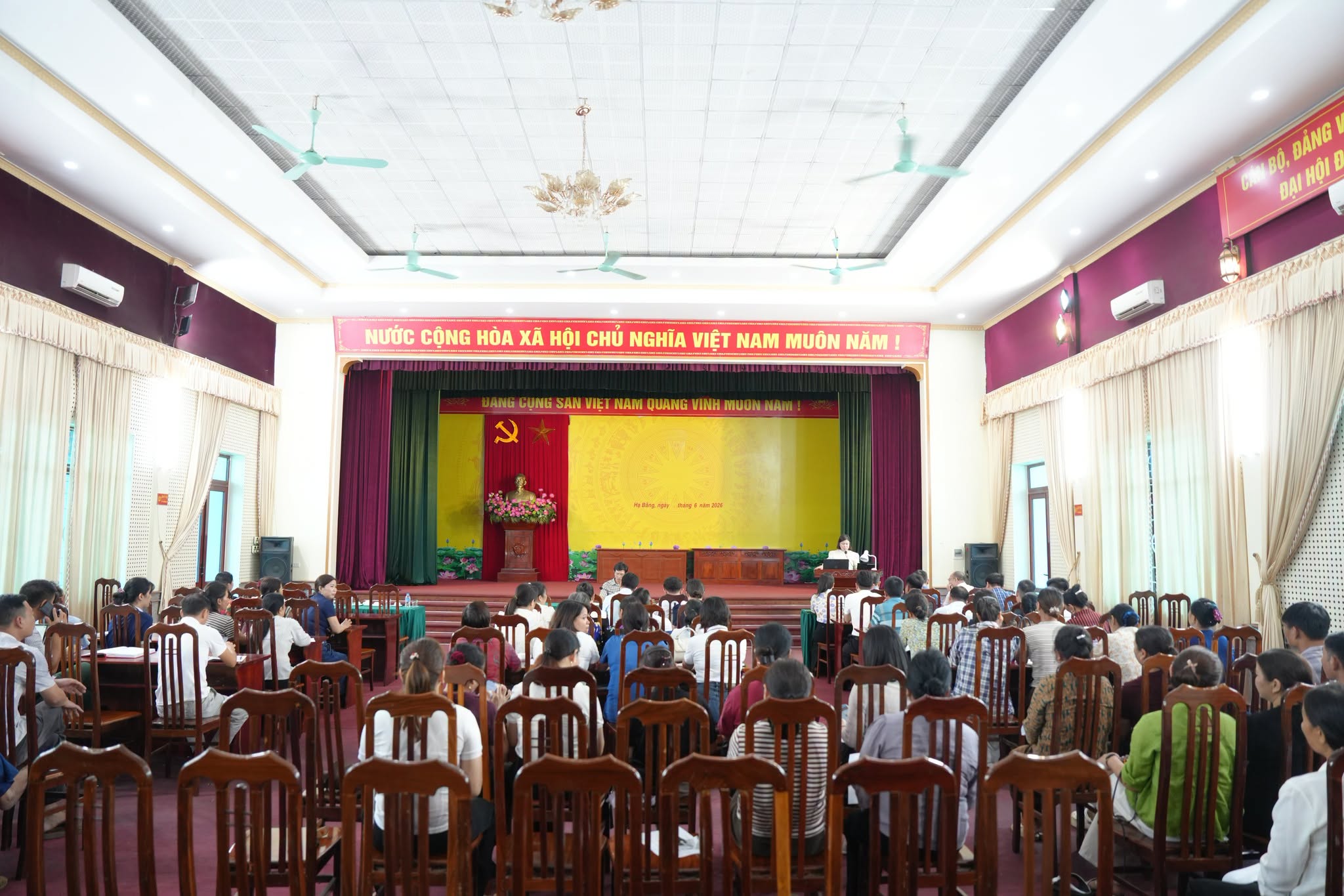 Xã Hạ Bằng triển khai kế hoạch khám sức khỏe miễn phí toàn dân giai đoạn 2026-2030