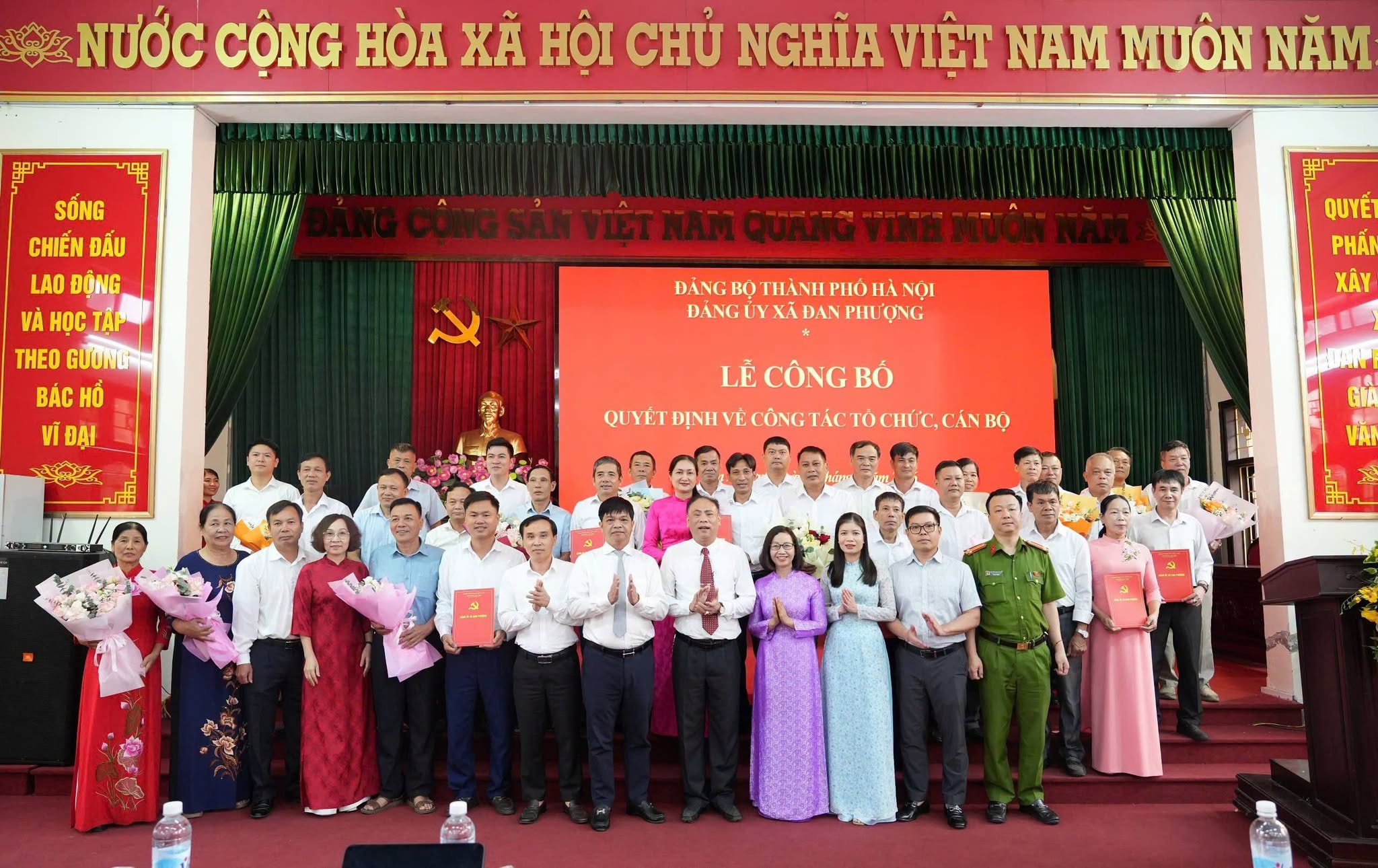 Xã Đan Phượng hoàn thiện tổ chức bộ máy sau sắp xếp thôn, kiện toàn đồng bộ hệ thống chính trị ở cơ sở