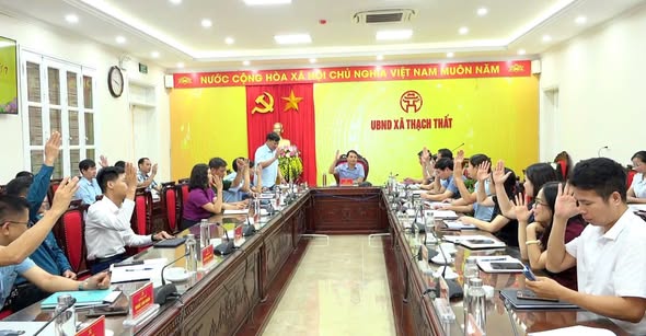 Xã Thạch Thất kiện toàn tổ chức chi bộ thôn, quyết tâm nâng cao năng lực lãnh đạo ở cơ sở
