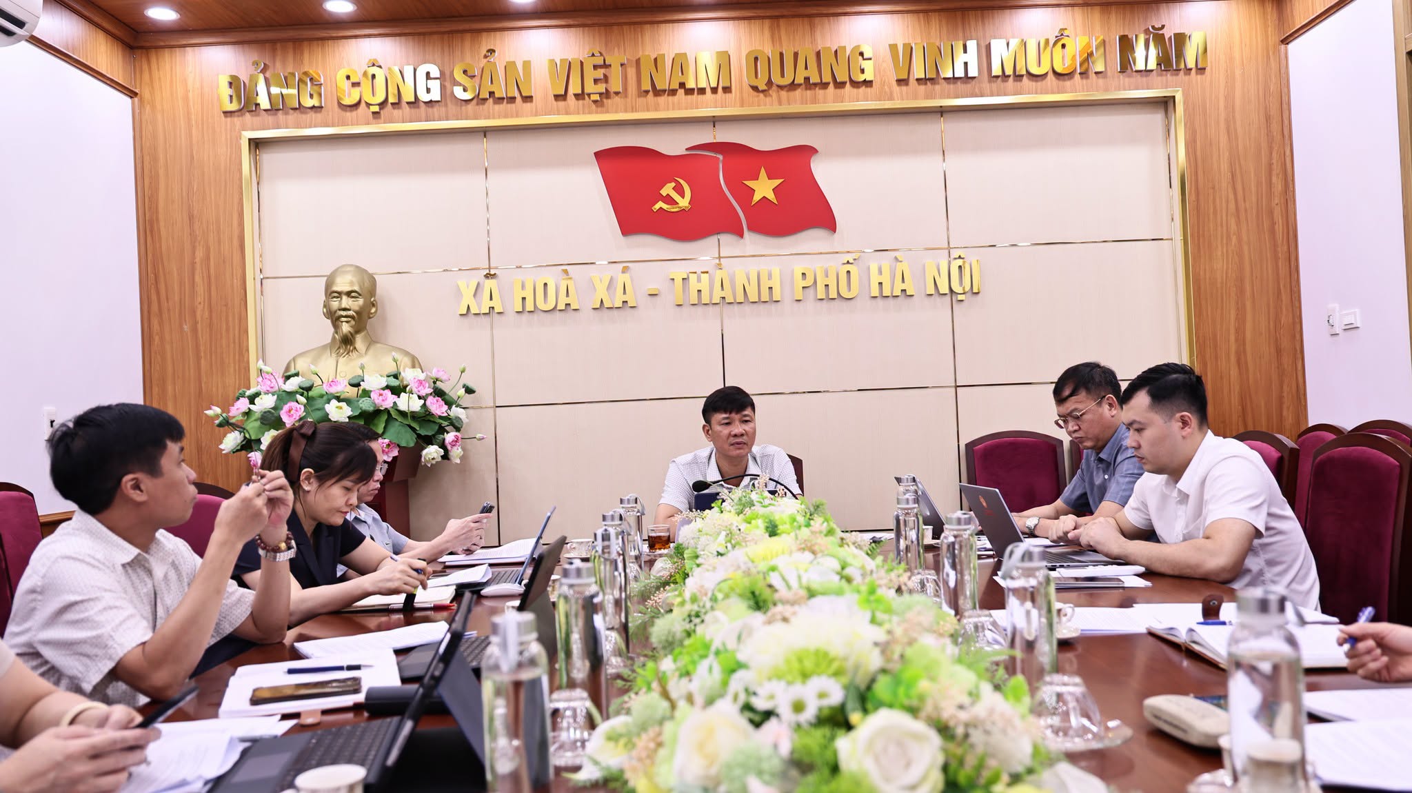 Xã Hòa Xá định hướng tổ chức lại hợp tác xã, thúc đẩy phát triển kinh tế nông nghiệp theo hướng hiện đại