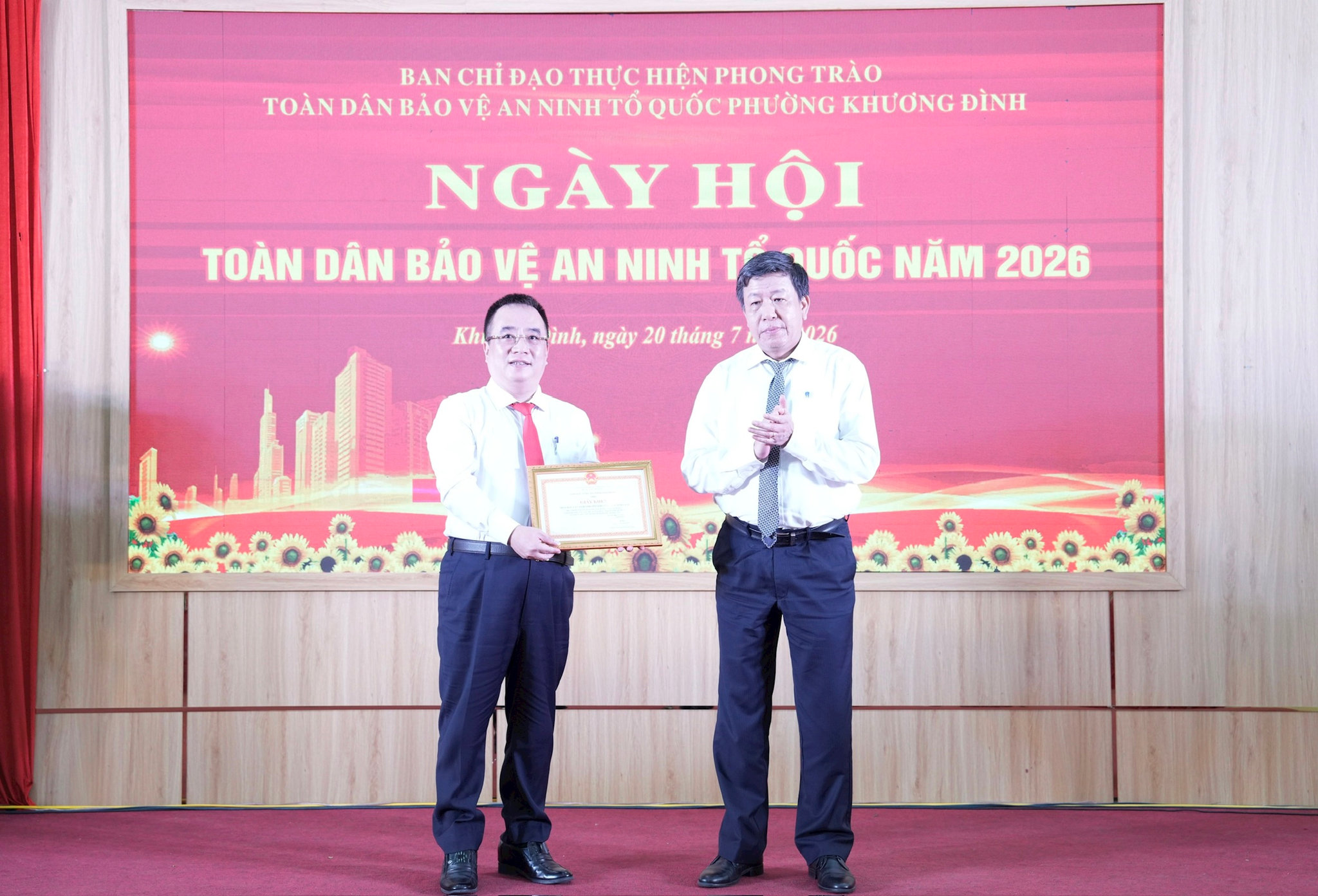Phường Khương Đình lan tỏa phong trào toàn dân bảo vệ an ninh Tổ quốc, củng cố thế trận an ninh từ cơ sở