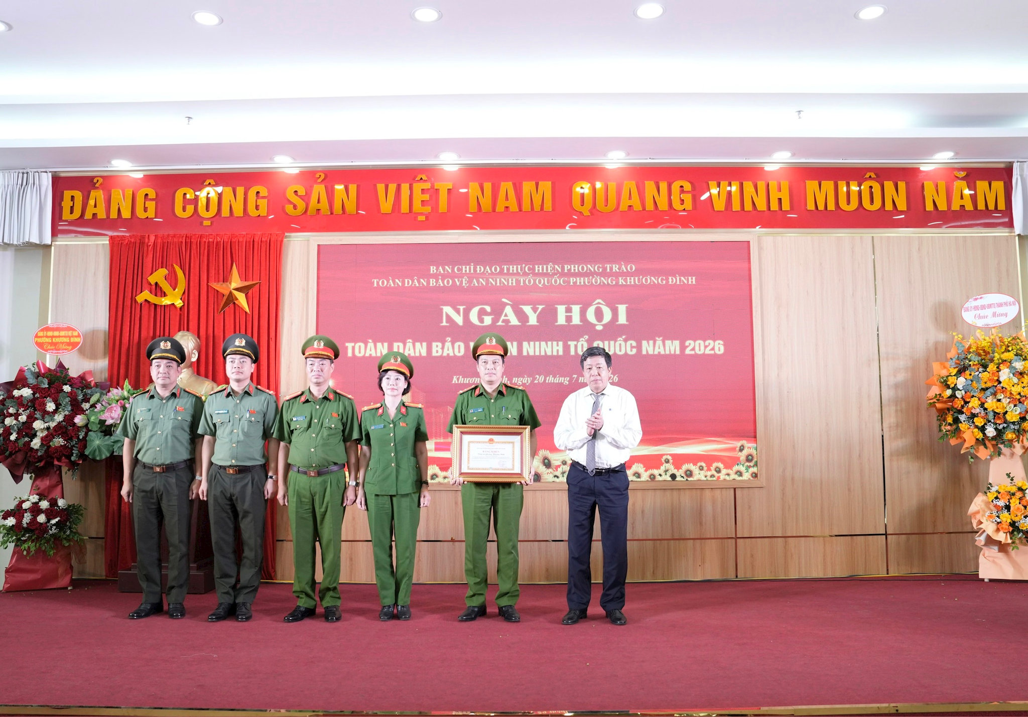Phường Khương Đình phát huy sức mạnh toàn dân xây dựng thế trận an ninh vững chắc từ cơ sở