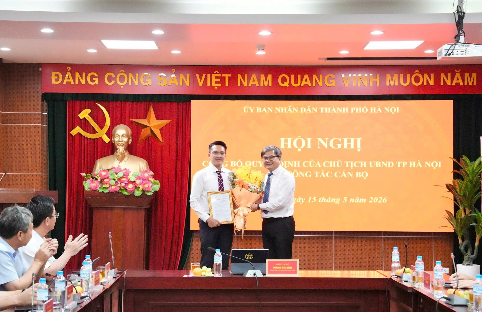 Hà Nội kiện toàn lãnh đạo Ban Quản lý các Khu công nghệ cao và Khu công nghiệp, tăng cường nguồn lực cho giai đoạn phát triển mới