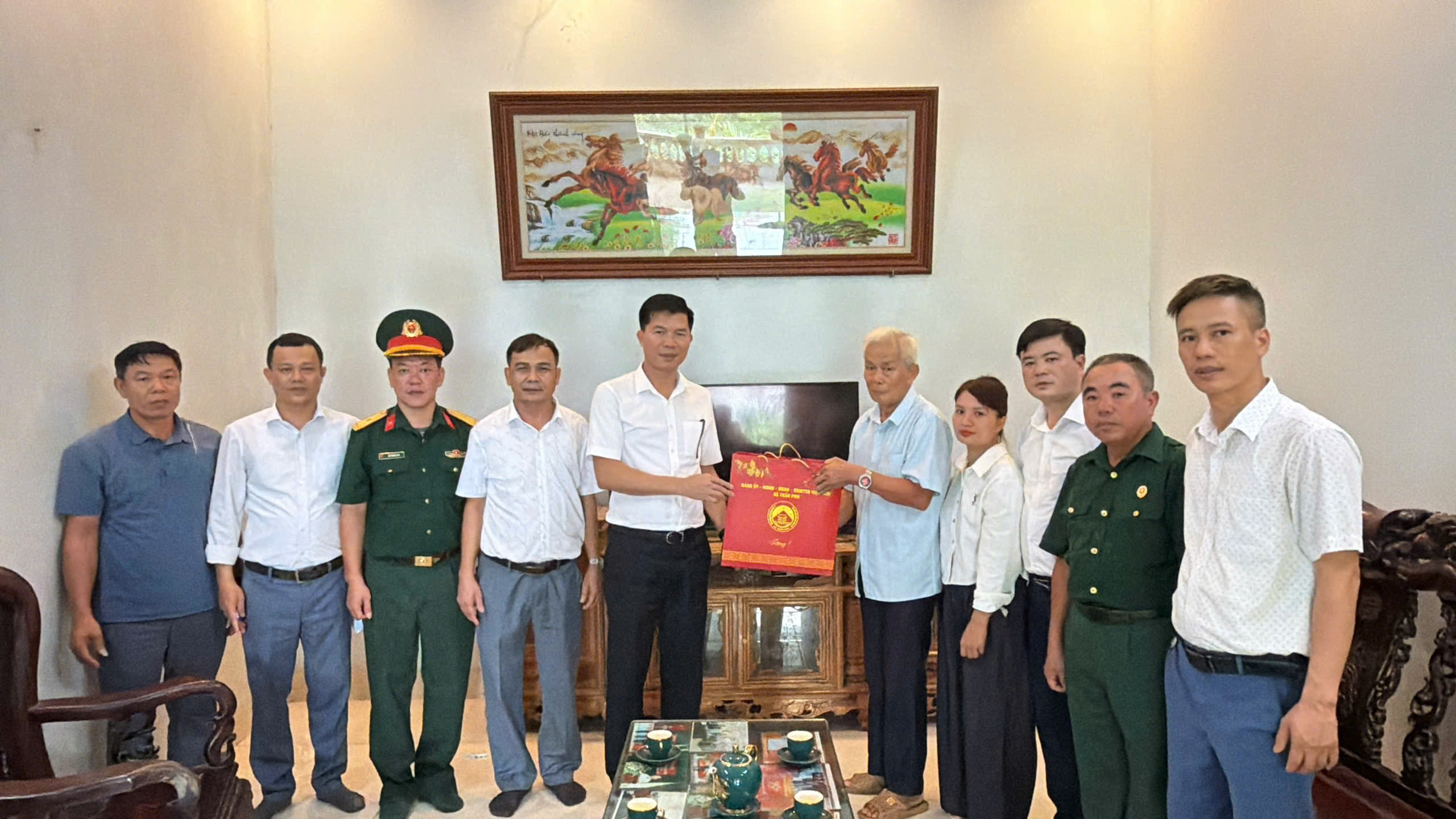 Xã Trần Phú: 4 đoàn công tác tri ân người có công, lan tỏa nghĩa tình “Đền ơn đáp nghĩa”