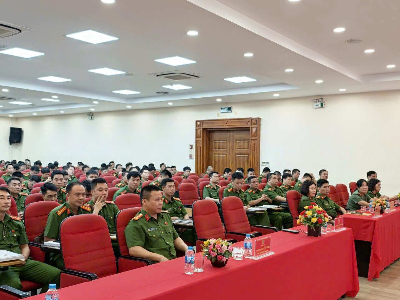 Công an thành phố Hà Nội nâng cao năng lực lực lượng Cảnh sát khu vực từ lớp bồi dưỡng nghiệp vụ chuyên sâu