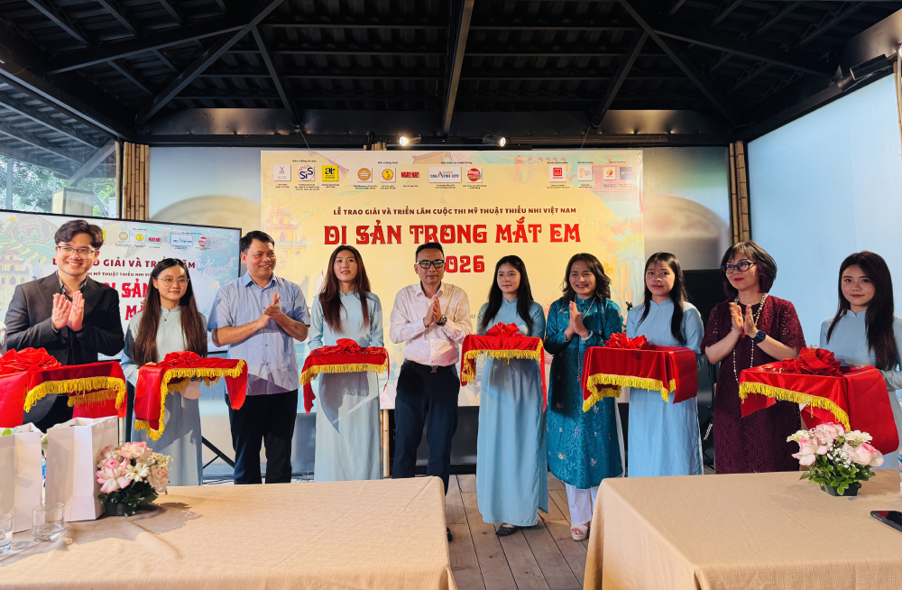 Hà Nội trao giải Cuộc thi “Di sản trong mắt em”, lan tỏa tình yêu di sản qua góc nhìn trẻ thơ
