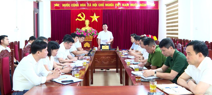 Xã Hát Môn thống nhất phương án sắp xếp trường công lập và triển khai các dự án đầu tư công