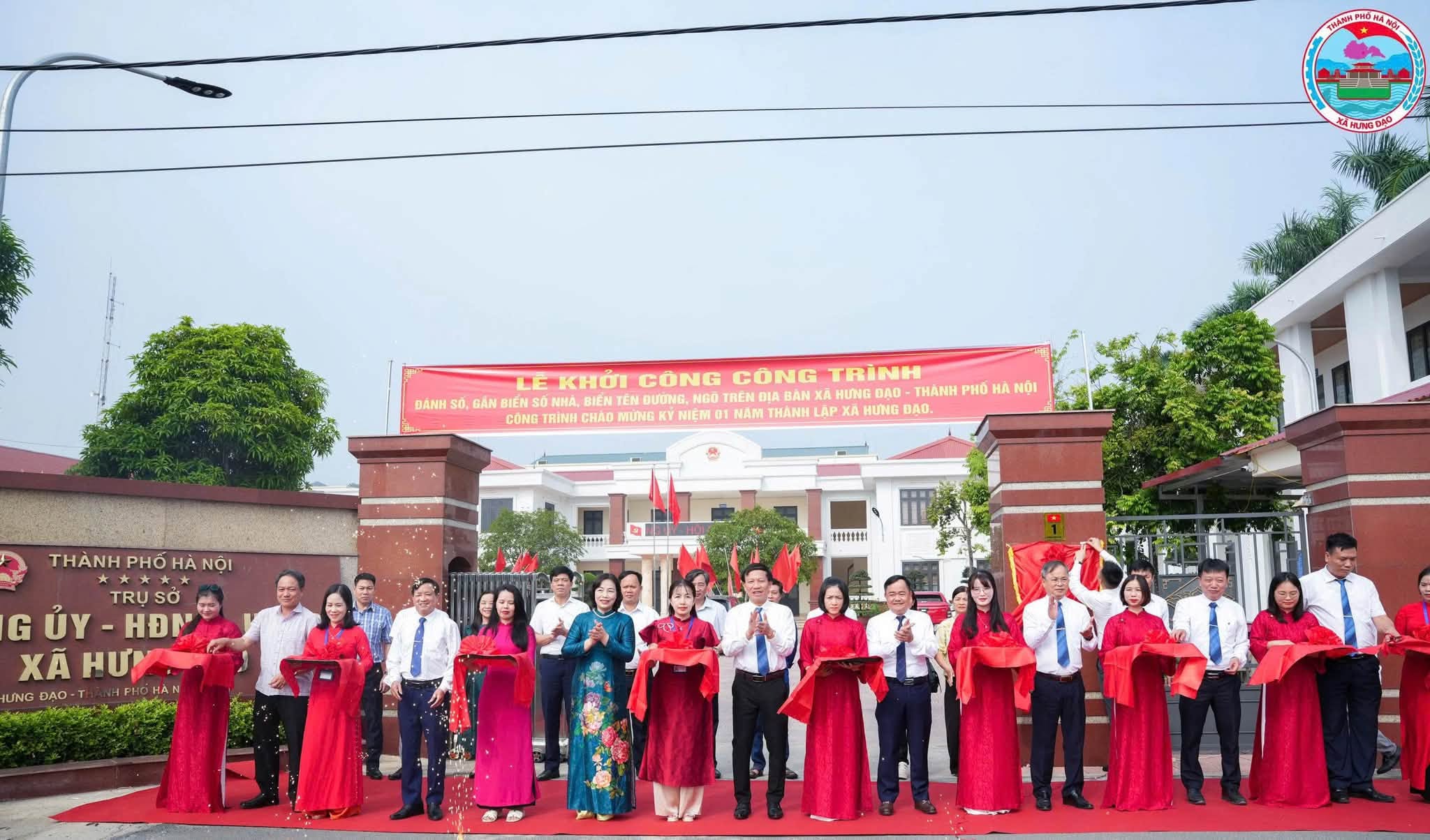 Xã Hưng Đạo khởi động dự án đánh số nhà, gắn biển tên đường, ngõ, hoàn thiện nền tảng quản lý địa chỉ phục vụ chuyển đổi số