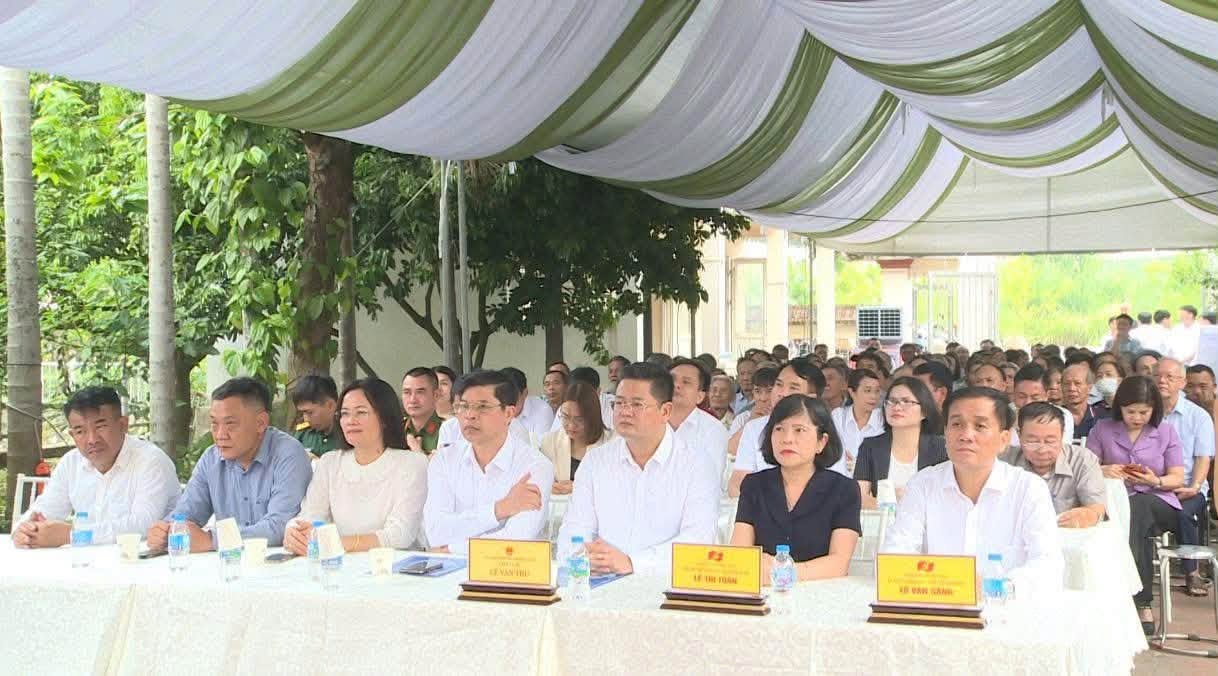 Xã Phúc Lộc khởi công dự án cải tạo, nâng cấp Nghĩa trang liệt sĩ Xuân Phú