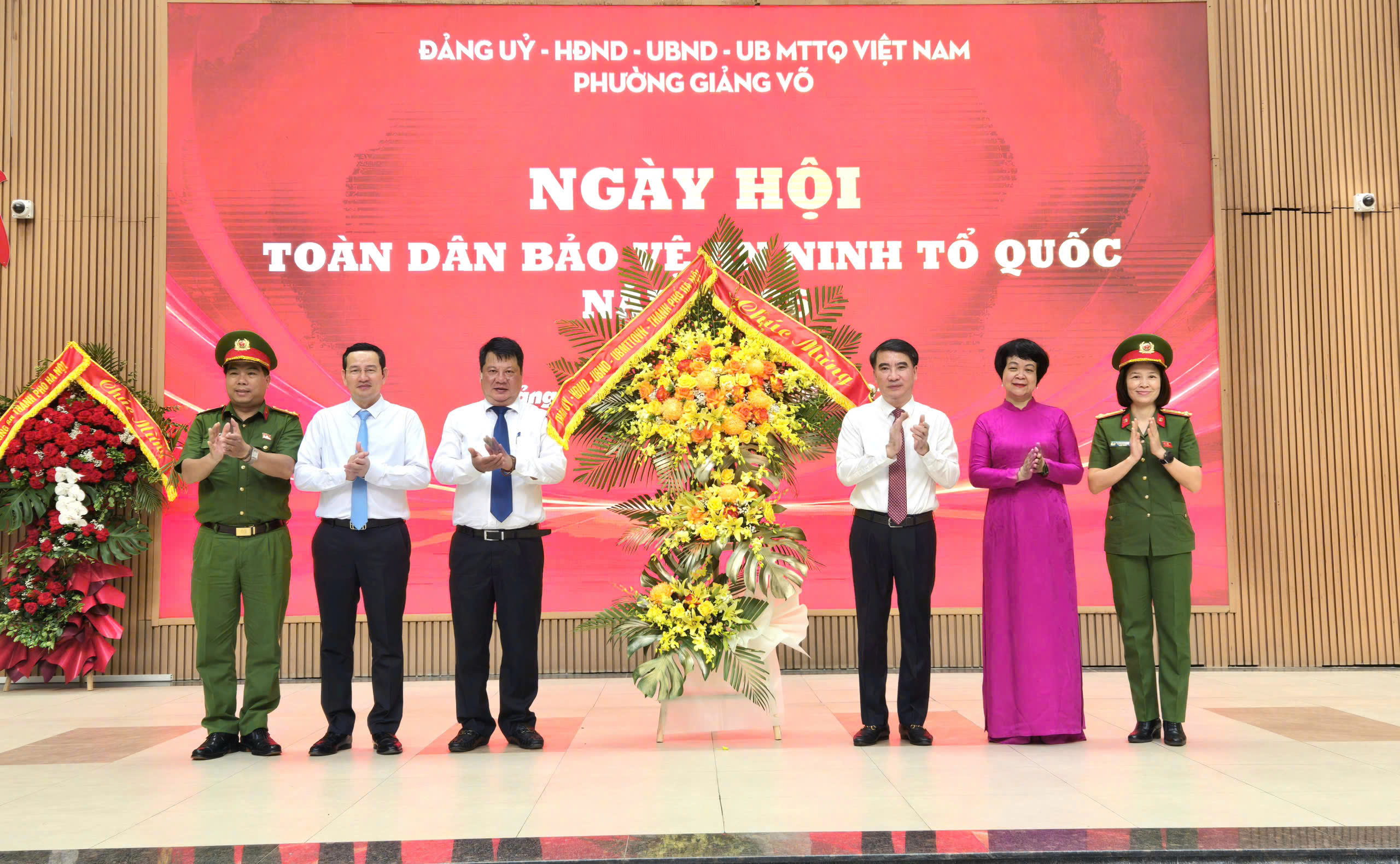 Giữ gìn bình yên để phường Giảng Võ không chỉ là nơi đáng sống mà còn là nơi hạnh phúc