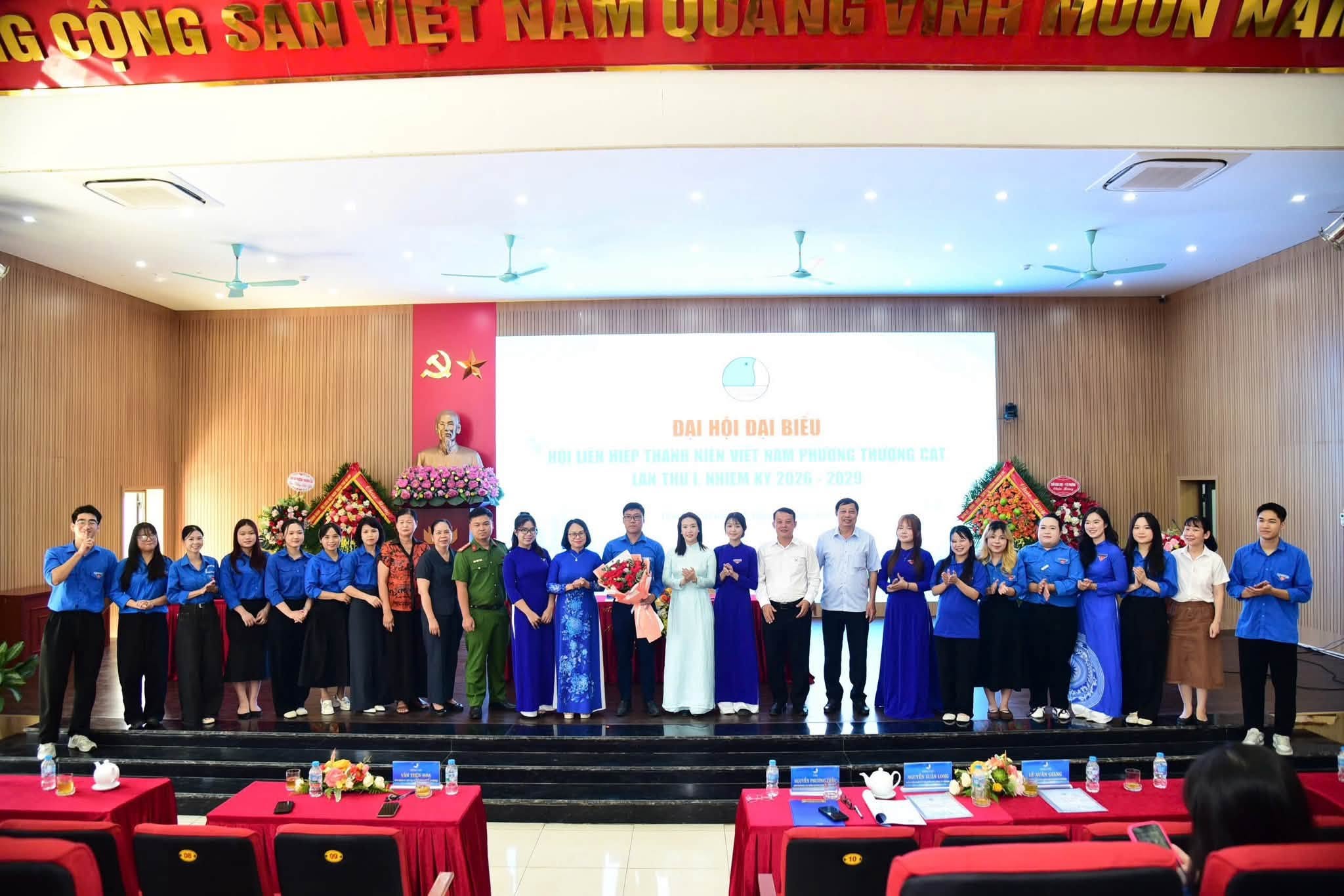 Phường Thượng Cát tổ chức thành công Đại hội đại biểu Hội Liên hiệp Thanh niên Việt Nam lần thứ I, nhiệm kỳ 2026-2029