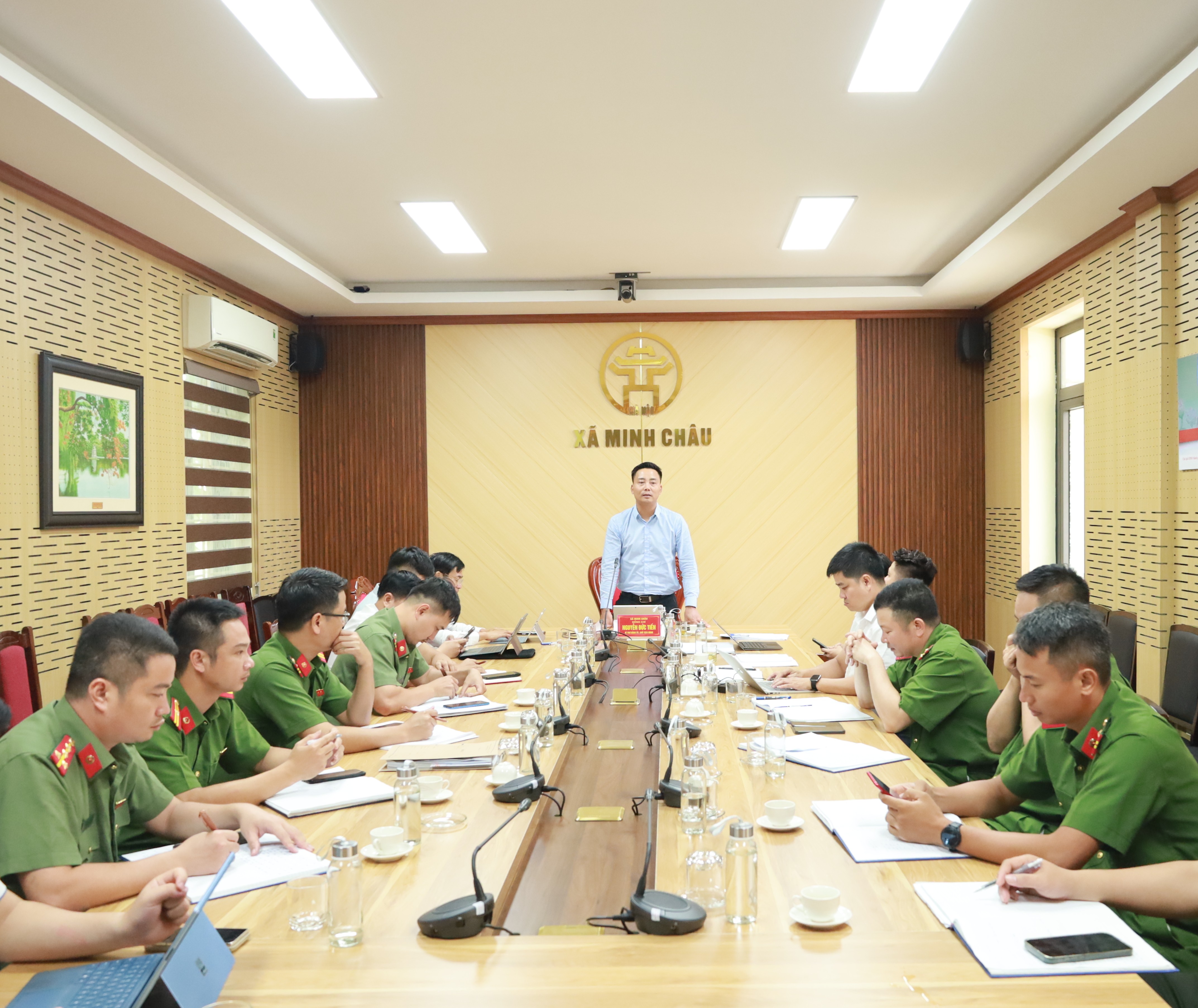 Xã Minh Châu nâng cao hiệu quả công tác bảo đảm an ninh, trật tự, chủ động đáp ứng yêu cầu quản lý trong tình hình mới