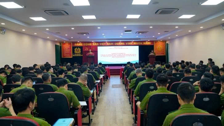 Công an thành phố Hà Nội nâng cao năng lực xác minh, giải quyết vụ cháy cho lực lượng cơ sở